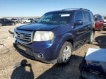 2013 Honda Pilot Exln Blue vin: 5FNYF3H78DB015406