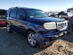 2013 Honda Pilot Exln Blue vin: 5FNYF3H78DB015406