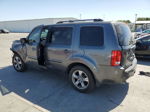 2013 Honda Pilot Exln Silver vin: 5FNYF3H79DB035437