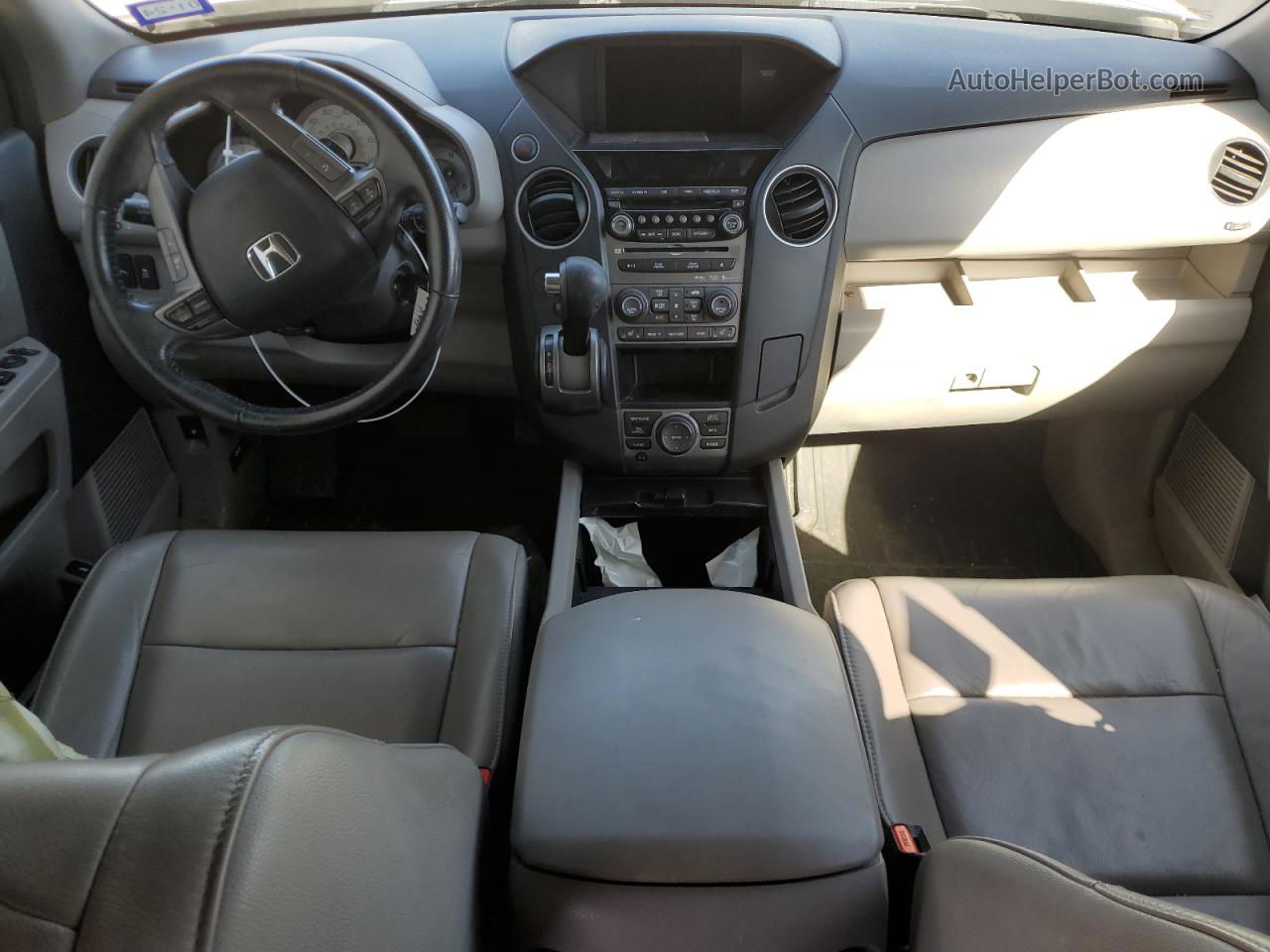 2013 Honda Pilot Touring Серый vin: 5FNYF3H90DB019063