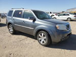 2013 Honda Pilot Touring Gray vin: 5FNYF3H90DB019063