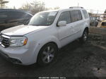 2013 Honda Pilot Touring White vin: 5FNYF3H90DB035778