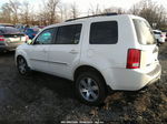 2013 Honda Pilot Touring White vin: 5FNYF3H90DB035778