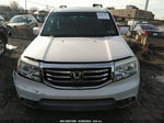 2013 Honda Pilot Touring White vin: 5FNYF3H90DB035778