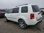 2013 Honda Pilot Touring White vin: 5FNYF3H91DB013501