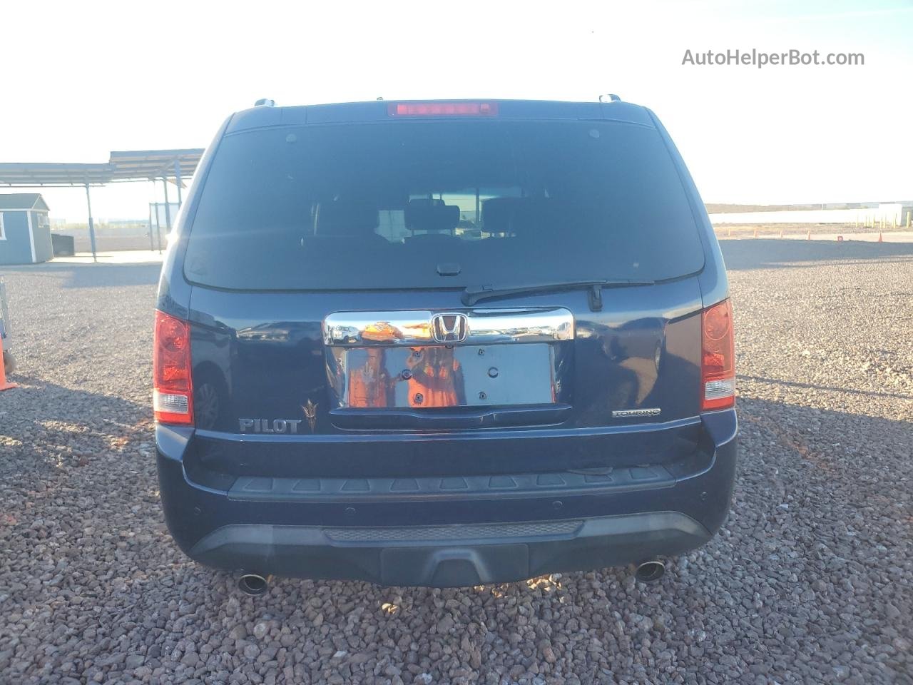 2013 Honda Pilot Touring Синий vin: 5FNYF3H92DB012826