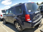 2013 Honda Pilot Touring Синий vin: 5FNYF3H92DB012843