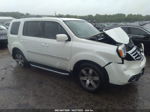 2015 Honda Pilot Touring White vin: 5FNYF3H93FB012143