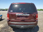 2013 Honda Pilot Touring Burgundy vin: 5FNYF3H94DB025304