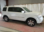 2013 Honda Pilot Touring White vin: 5FNYF3H94DB031250