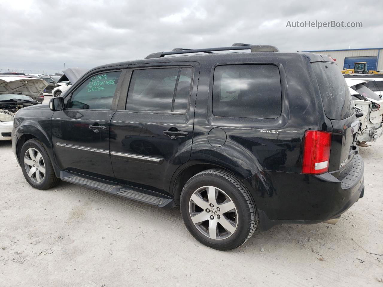 2015 Honda Pilot Touring Black vin: 5FNYF3H94FB002219