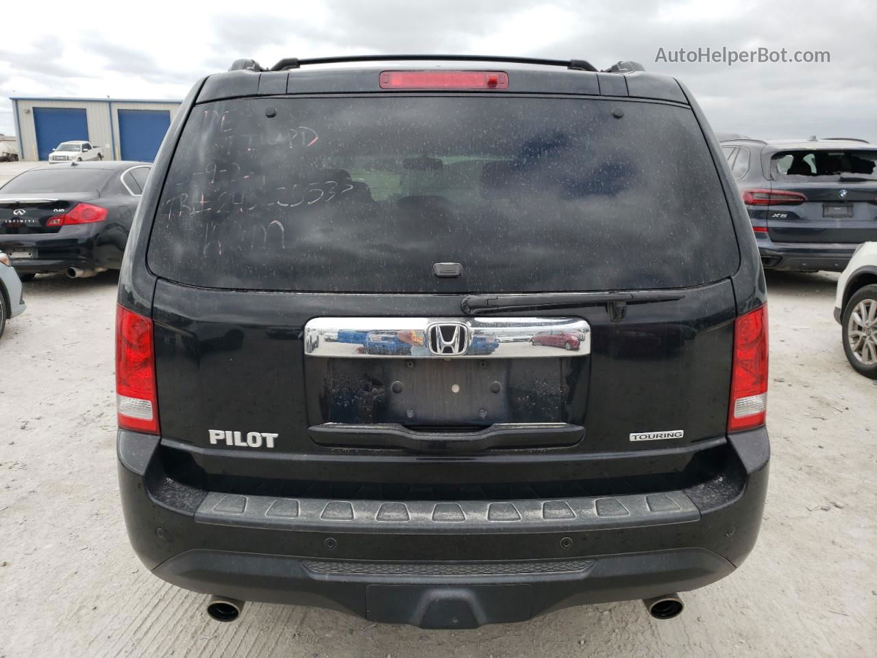 2015 Honda Pilot Touring Черный vin: 5FNYF3H94FB002219