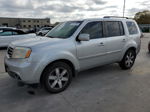 2013 Honda Pilot Touring Silver vin: 5FNYF3H95DB034433