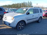 2009 Honda Pilot Lx Silver vin: 5FNYF48219B504943