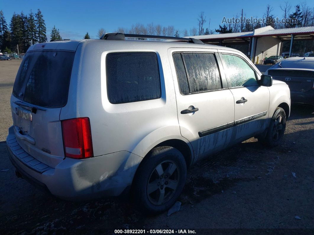 2009 Honda Pilot Lx Серебряный vin: 5FNYF48219B504943