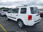 2009 Honda Pilot Lx White vin: 5FNYF48229B041243