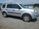 2009 Honda Pilot Lx Silver vin: 5FNYF48229B044451