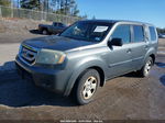 2009 Honda Pilot Lx Gray vin: 5FNYF48289B055129