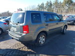 2009 Honda Pilot Lx Gray vin: 5FNYF48289B055129