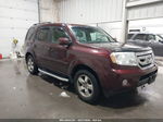 2009 Honda Pilot Ex Burgundy vin: 5FNYF48409B036222