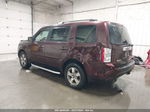 2009 Honda Pilot Ex Бордовый vin: 5FNYF48409B036222