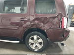 2009 Honda Pilot Ex Burgundy vin: 5FNYF48409B036222