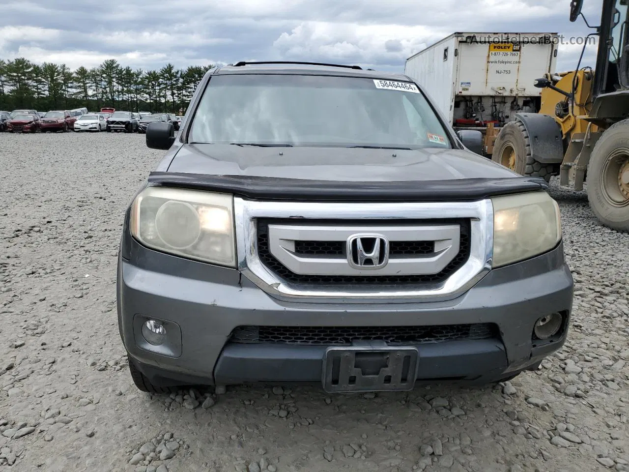 2009 Honda Pilot Ex Gray vin: 5FNYF48409B039234