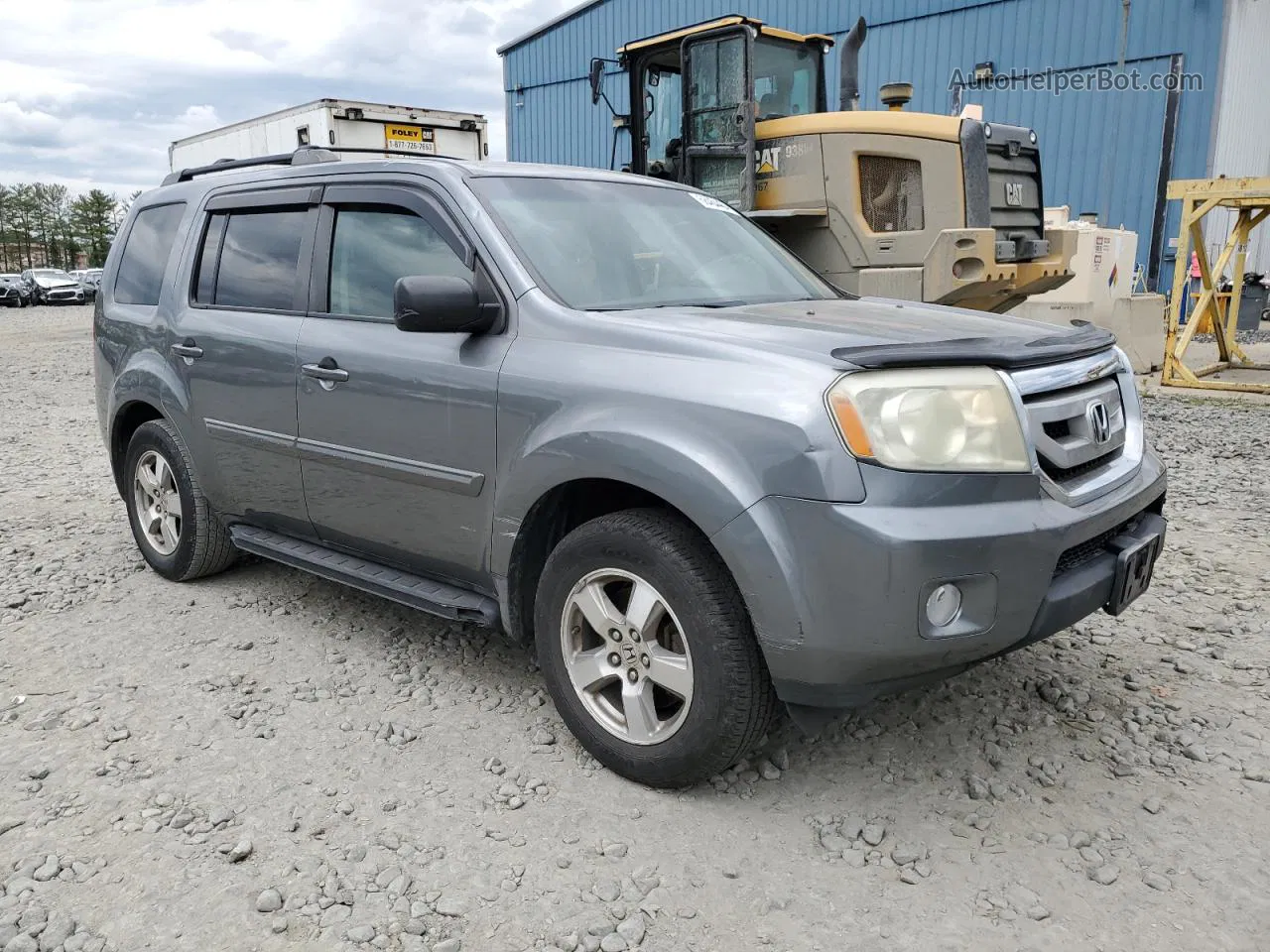 2009 Honda Pilot Ex Gray vin: 5FNYF48409B039234