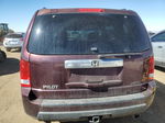 2009 Honda Pilot Ex Burgundy vin: 5FNYF48429B010558