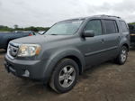 2009 Honda Pilot Ex Gray vin: 5FNYF48429B036965