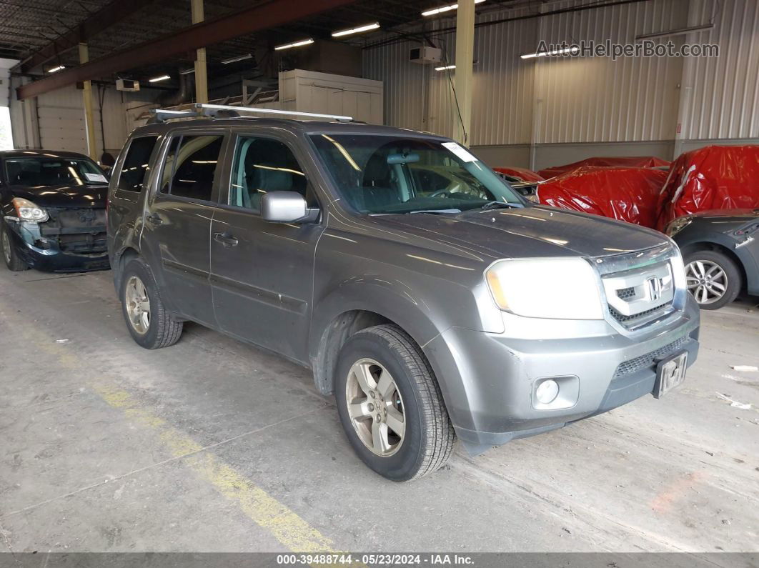 2009 Honda Pilot Ex Gray vin: 5FNYF48429B043267