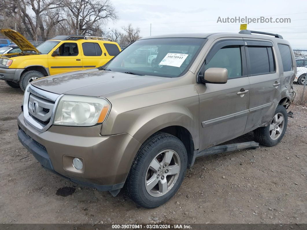 2009 Honda Pilot Ex Tan vin: 5FNYF48439B031886