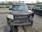 2009 Honda Pilot Ex Бордовый vin: 5FNYF48449B043027