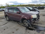 2009 Honda Pilot Ex Бордовый vin: 5FNYF48449B043027