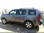 2009 Honda Pilot Ex Blue vin: 5FNYF48459B006665