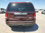 2009 Honda Pilot Ex Burgundy vin: 5FNYF48459B010571