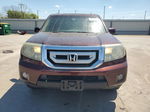 2009 Honda Pilot Ex Burgundy vin: 5FNYF48459B010571