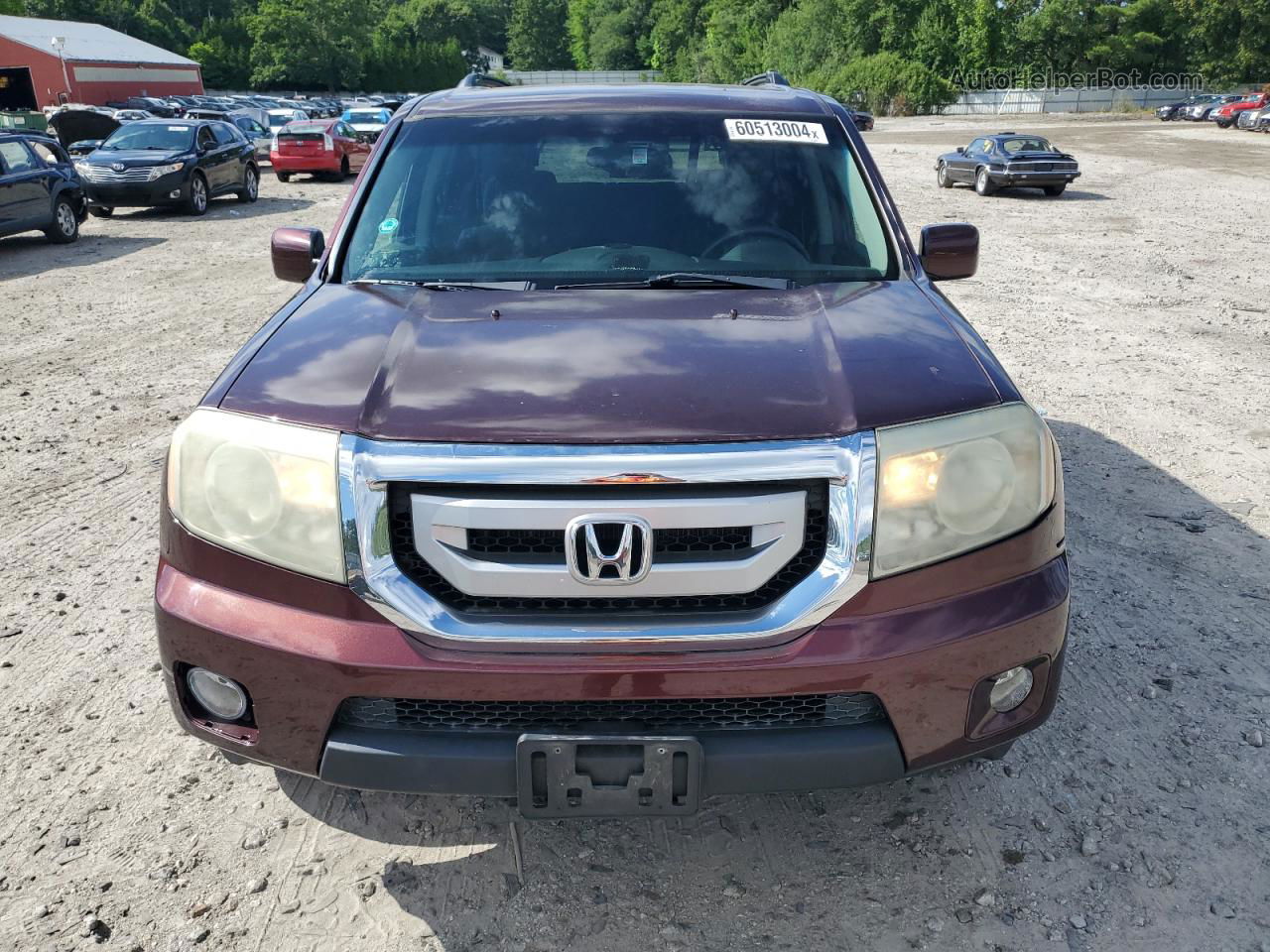 2009 Honda Pilot Ex Черный vin: 5FNYF48469B008442