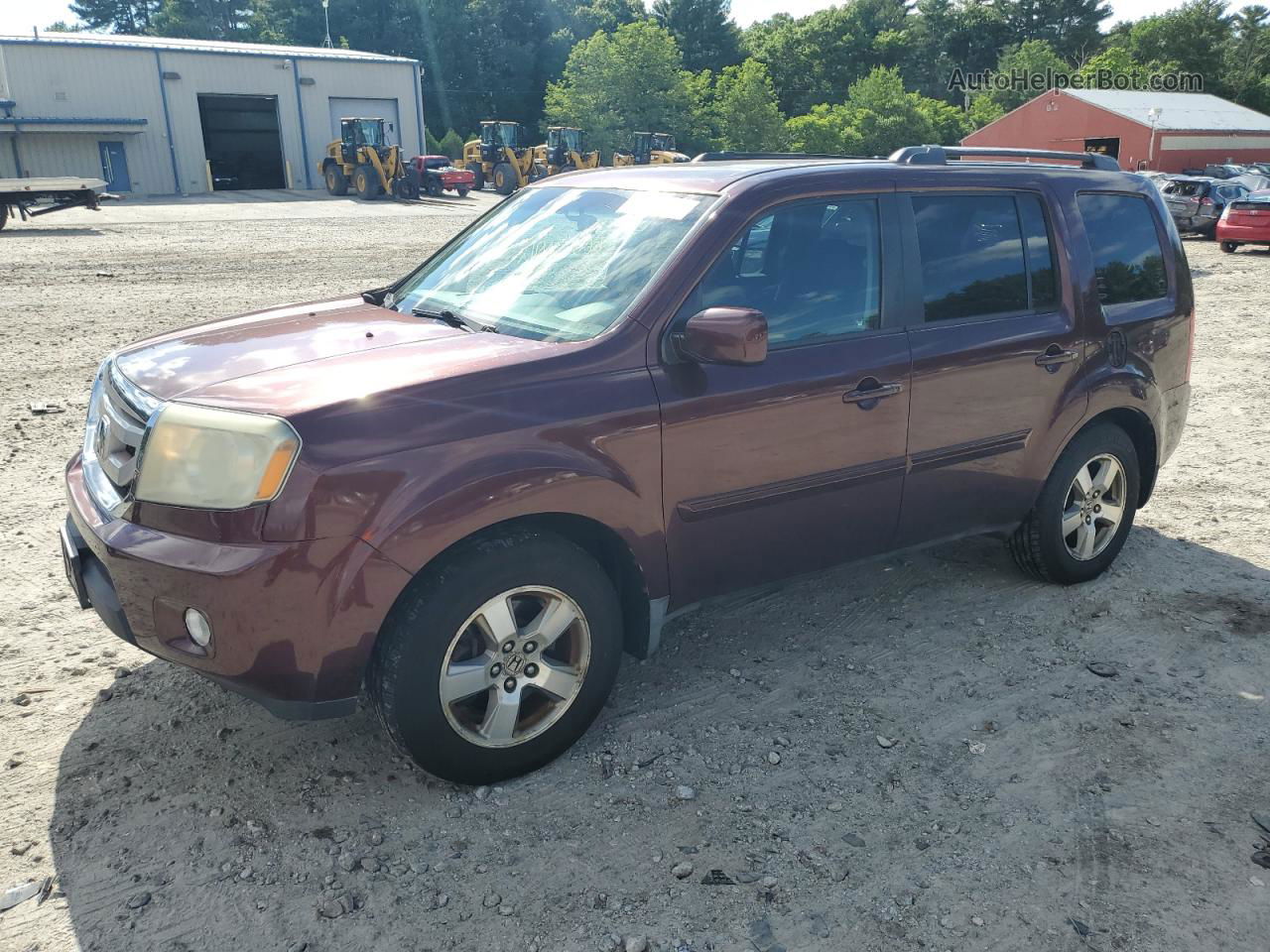 2009 Honda Pilot Ex Черный vin: 5FNYF48469B008442