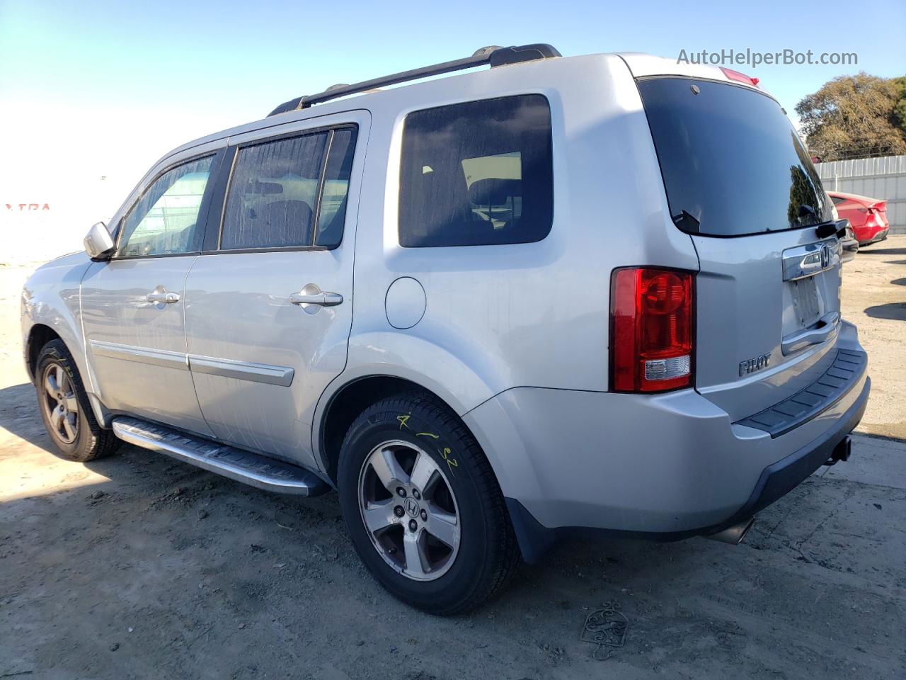 2009 Honda Pilot Ex Silver vin: 5FNYF48489B046674