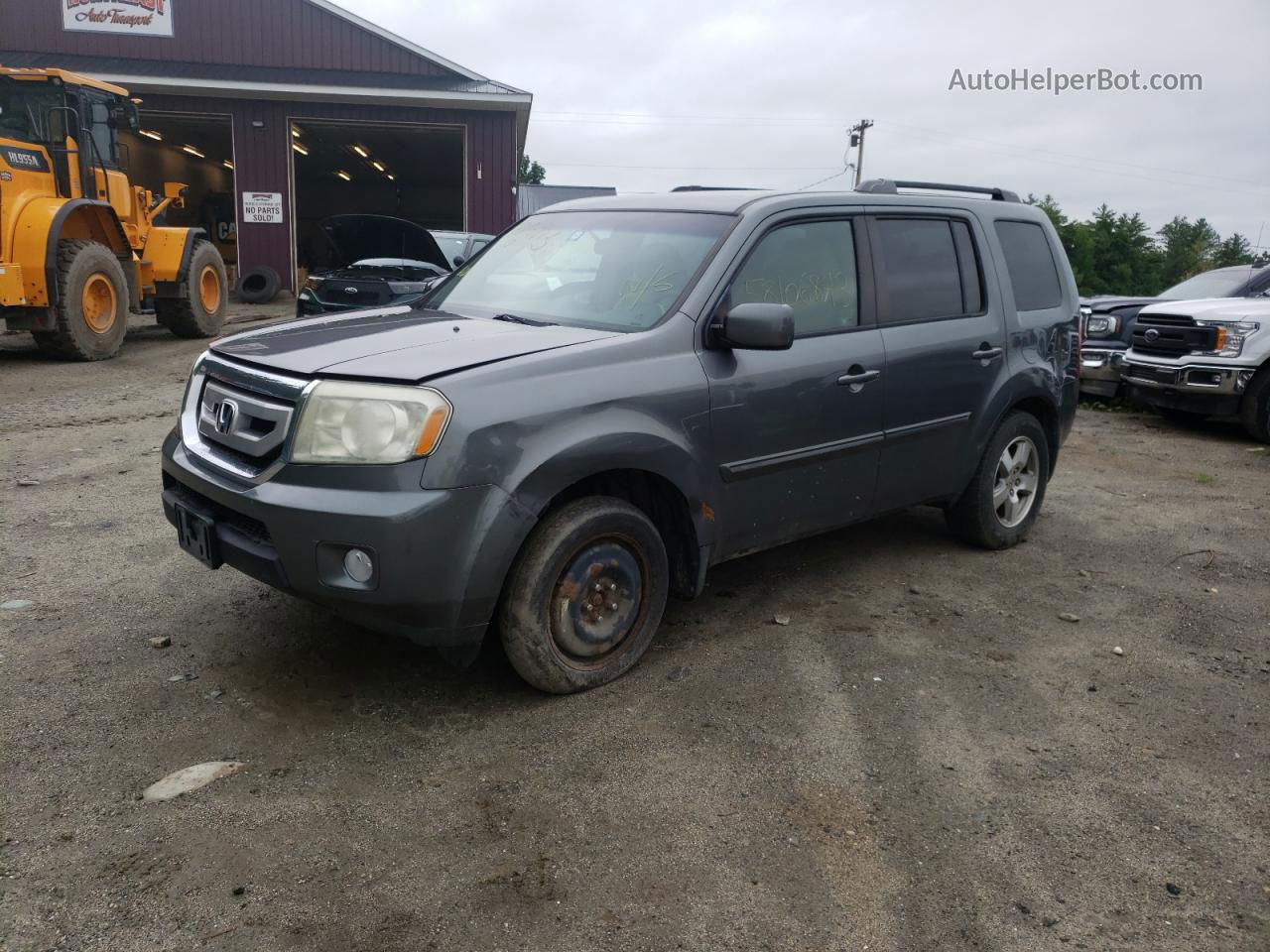 2009 Honda Pilot Ex Charcoal vin: 5FNYF48489B049848