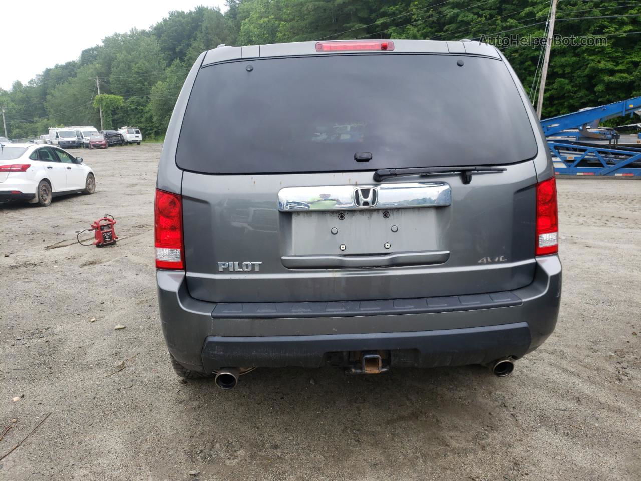 2009 Honda Pilot Ex Charcoal vin: 5FNYF48489B049848