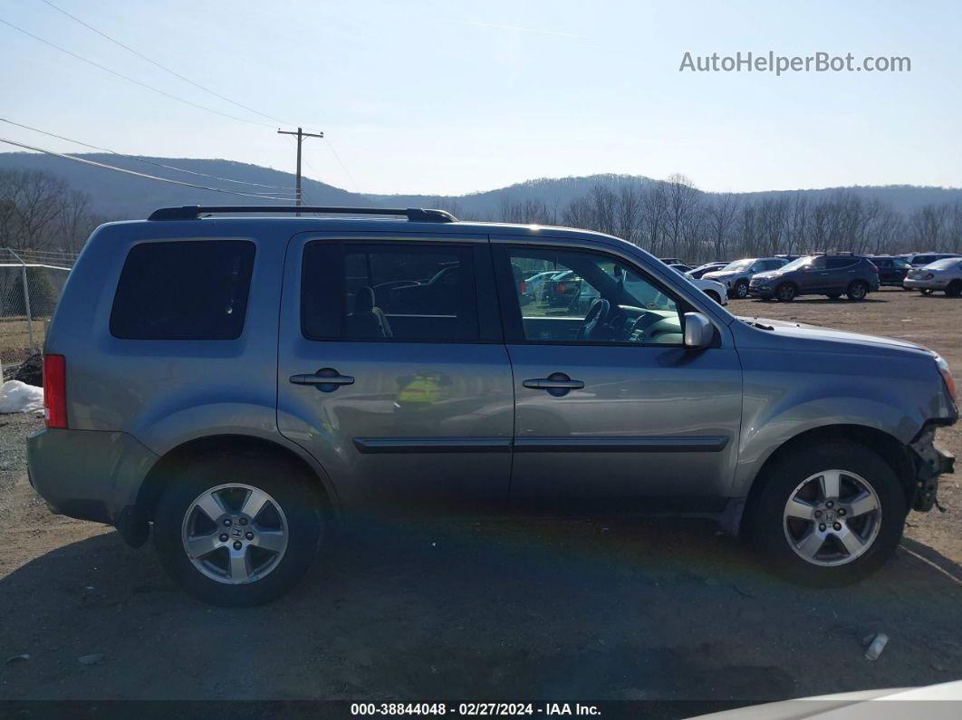 2009 Honda Pilot Ex Gray vin: 5FNYF48489B056122