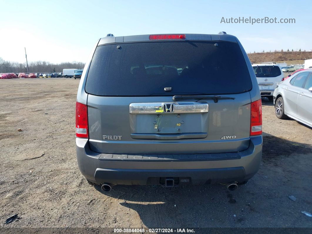 2009 Honda Pilot Ex Gray vin: 5FNYF48489B056122