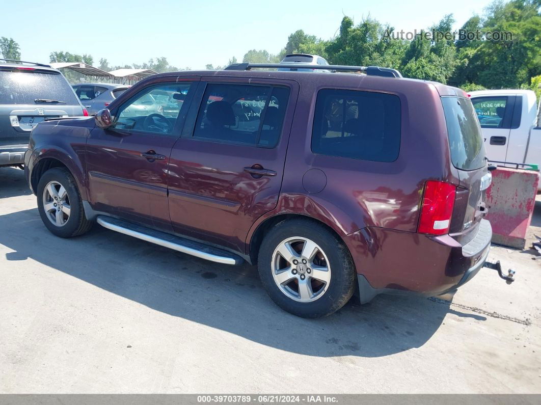 2009 Honda Pilot Ex Purple vin: 5FNYF484X9B023770