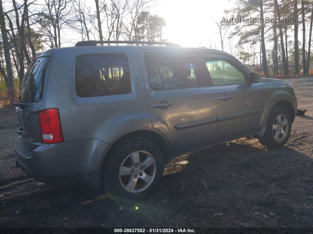 2009 Honda Pilot Ex-l Light Blue vin: 5FNYF48509B035807