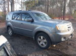 2009 Honda Pilot Ex-l Light Blue vin: 5FNYF48509B035807