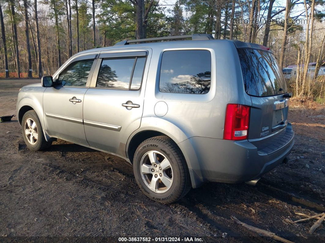 2009 Honda Pilot Ex-l Light Blue vin: 5FNYF48509B035807