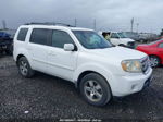 2009 Honda Pilot Ex-l White vin: 5FNYF48509B047939