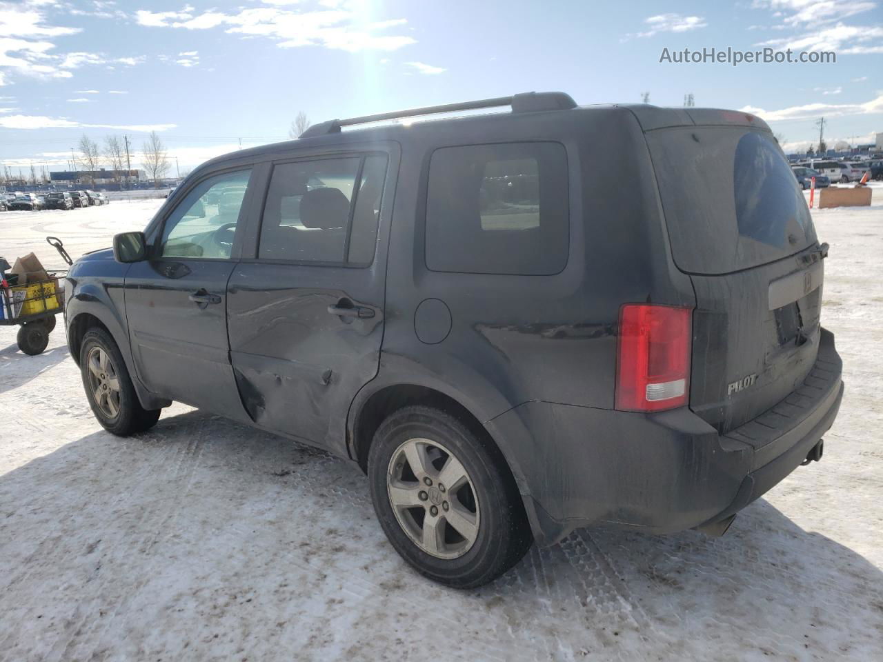 2009 Honda Pilot Exl Black vin: 5FNYF48509B501297